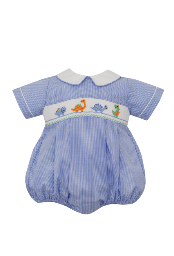 Dinosaurs Peri Gingham Boy Bubble