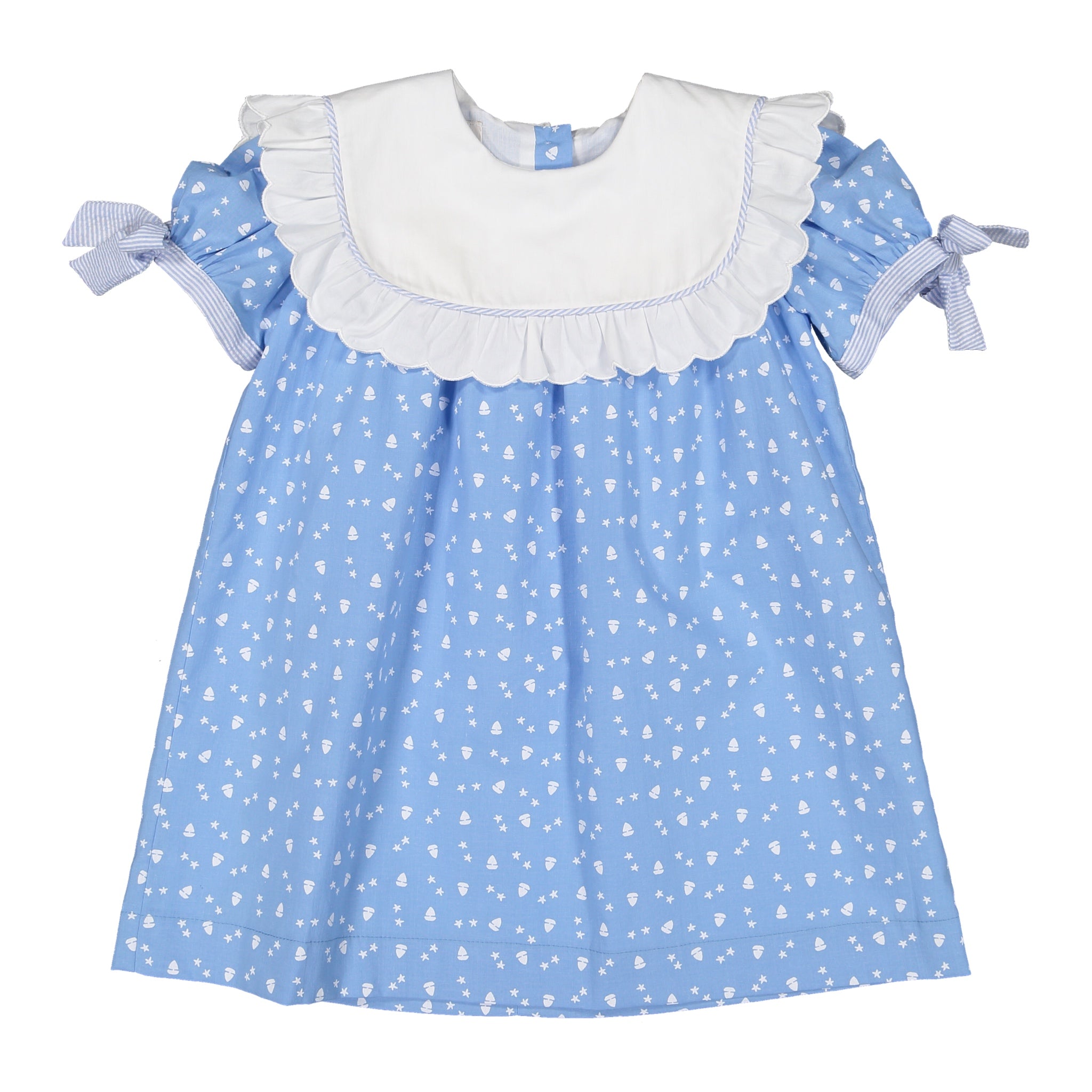 Blue Sea Dress - Born Childrens Boutique