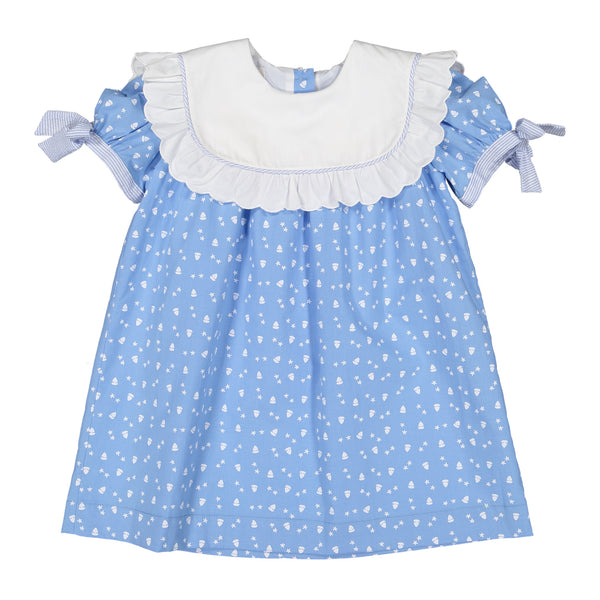 Pre-Order Blue Sea Dress - Born Childrens Boutique