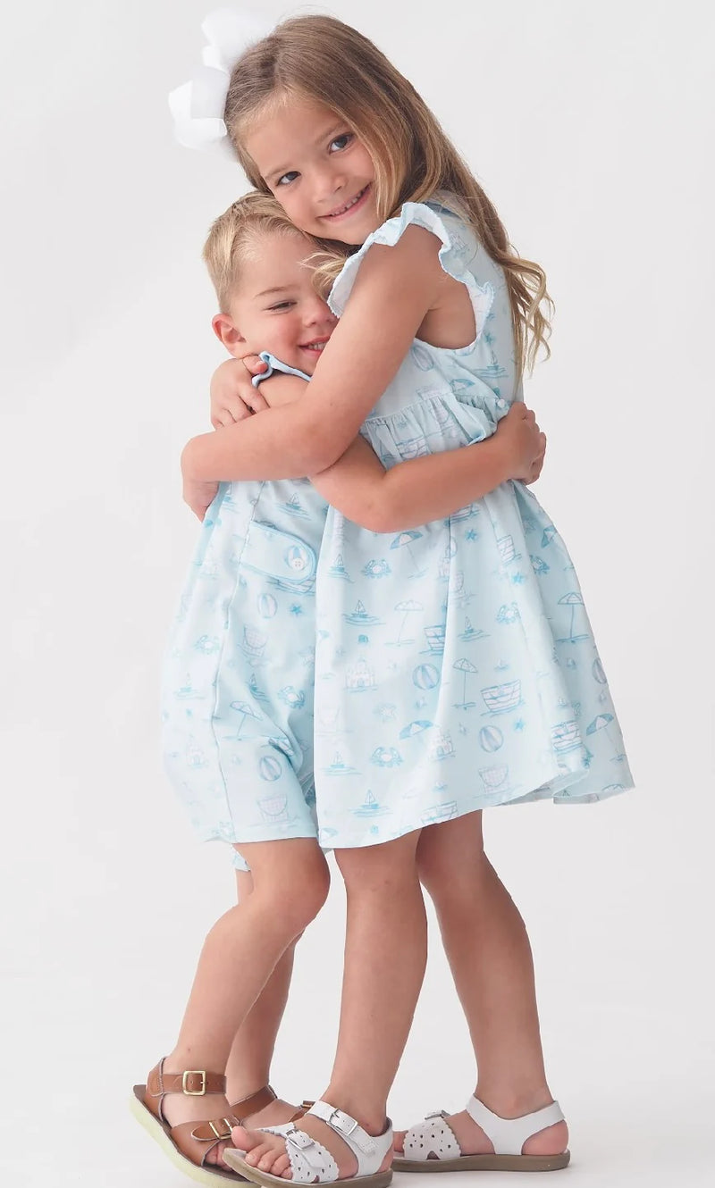 Pre-Order Seacrest Girls Flutter Dress