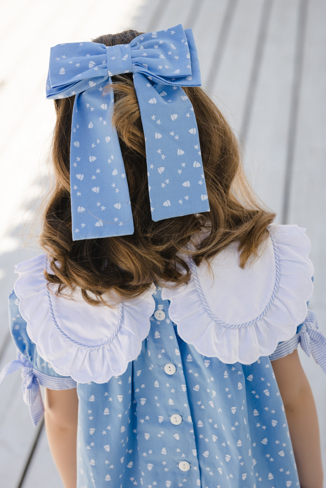 Blue Sea Dress - Born Childrens Boutique