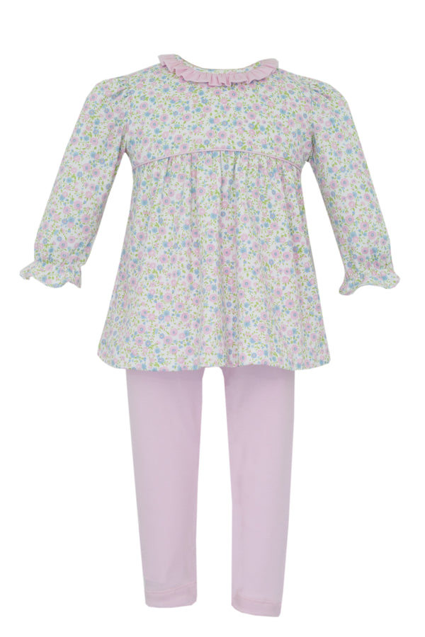 Linda Tunic Set Knit Liberty Floral