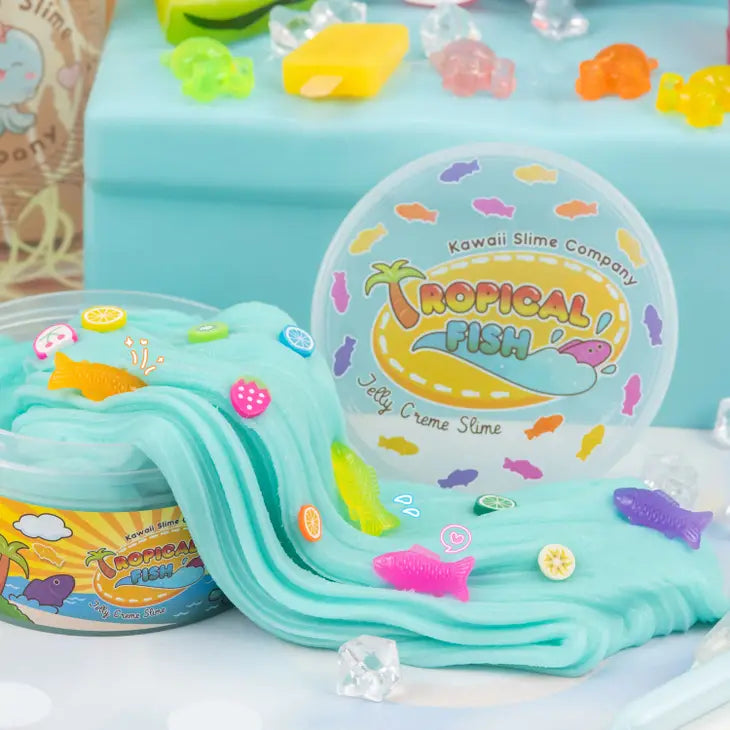 Tropical Fish Jelly Creme Slime - Born Childrens Boutique