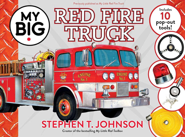 Big Red Fire Truck - Born Childrens Boutique