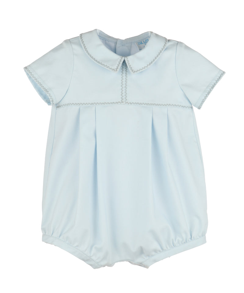 Stitches Bib Boy Bubble, Blue