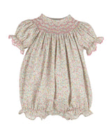 Enchanting Harvest Smocked Bubble, Pink