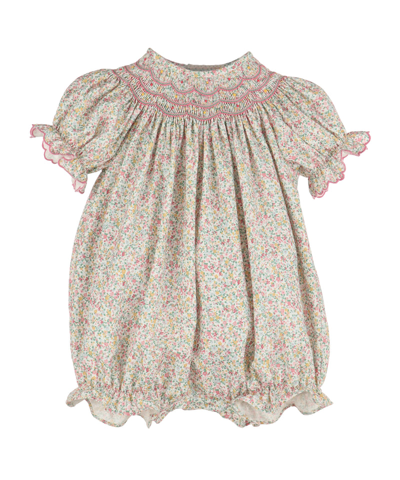 Enchanting Harvest Smocked Bubble, Pink