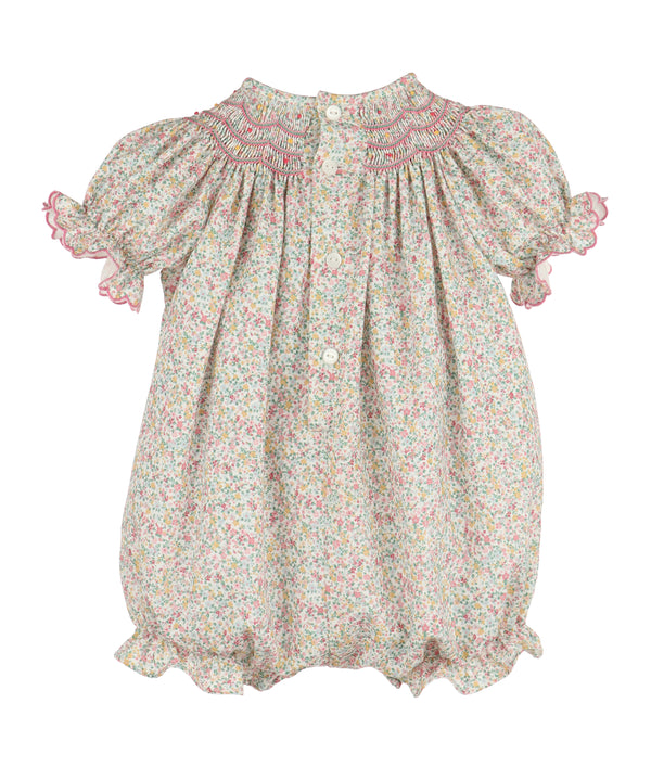 Enchanting Harvest Smocked Bubble, Pink