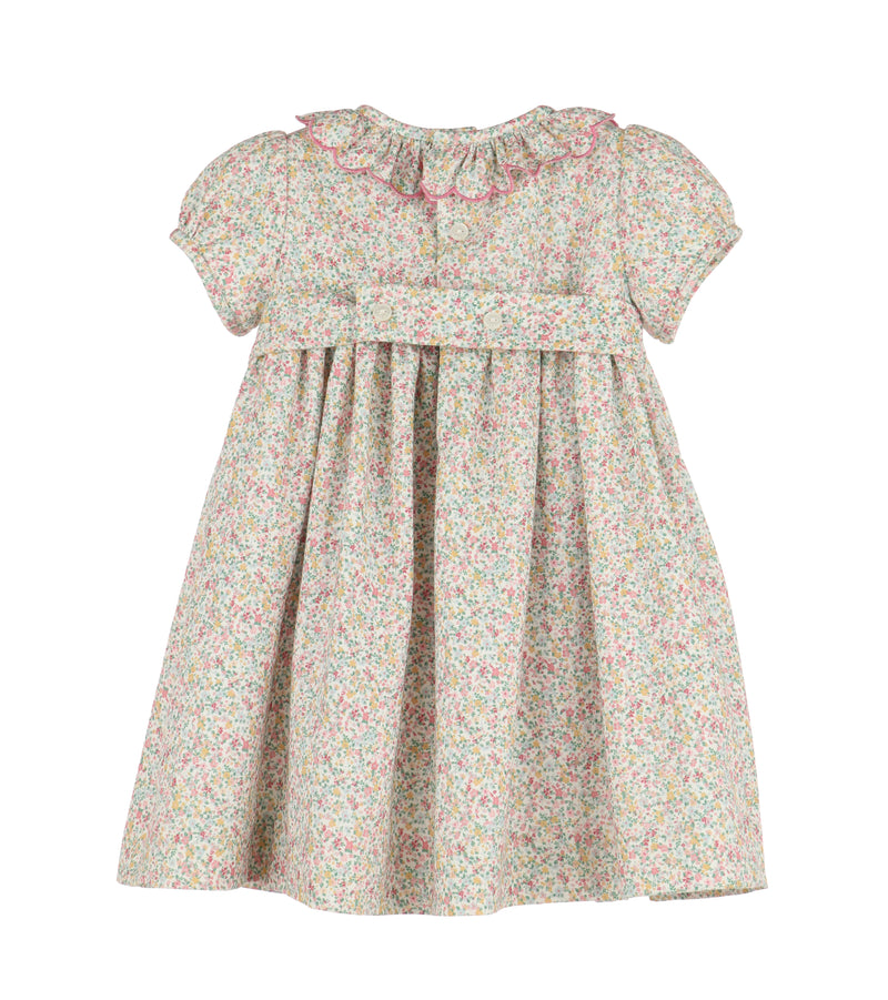 Enchanting Harvest Smocked Dress, Pink