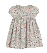 Majestic Floral Smock Dress, Blue