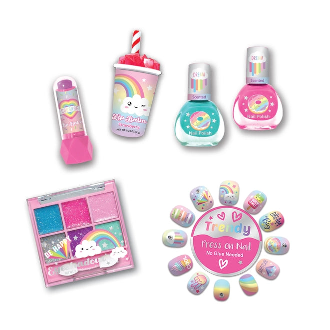 Carry All Cosmetic, Rainbow - Born Childrens Boutique