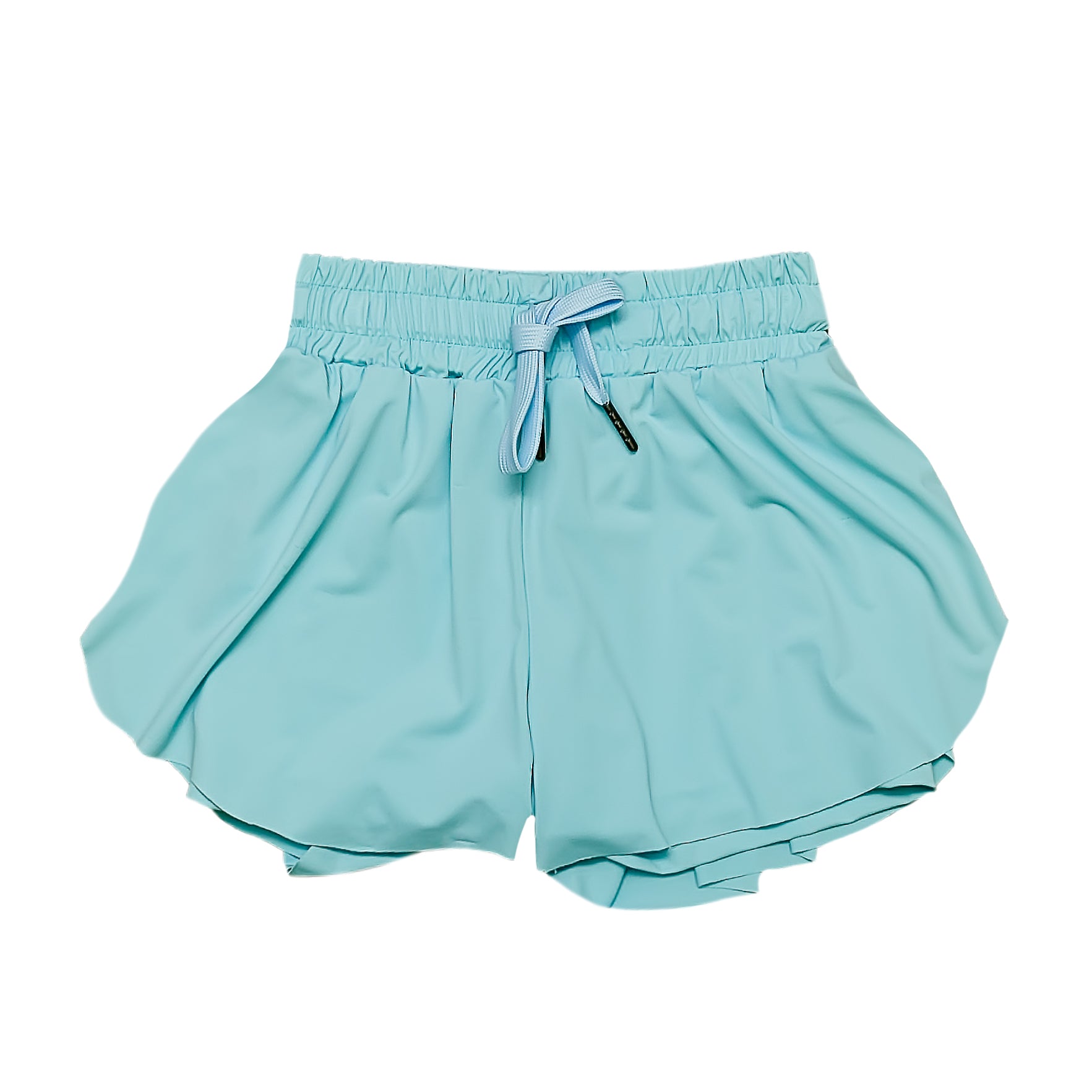 Light Blue Butterfly Shorts - Born Childrens Boutique