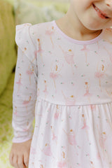 Ballerinas LS Twirl Dress