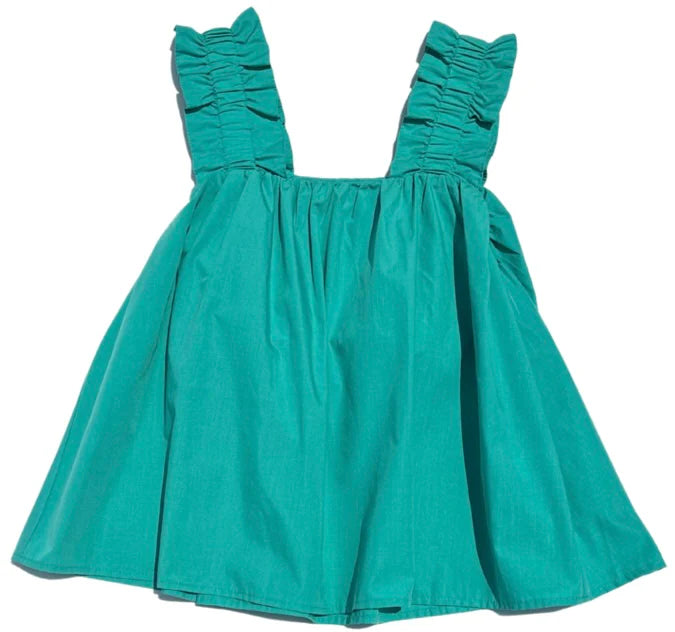 Holly Top - Teal - Born Childrens Boutique