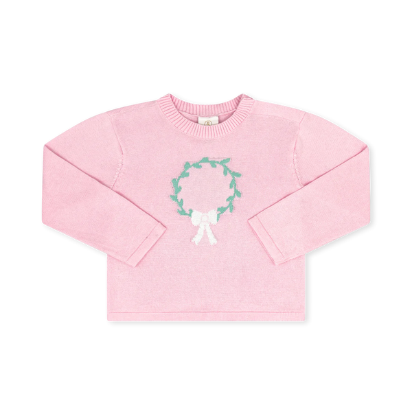 Cozy Up Sweater - Pleasant Pink, Wreath