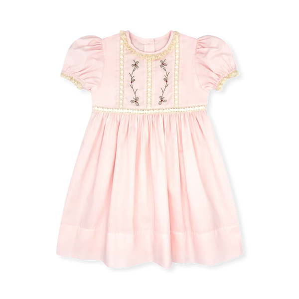 Elizabeth Dress - Blessings Pink, Holly