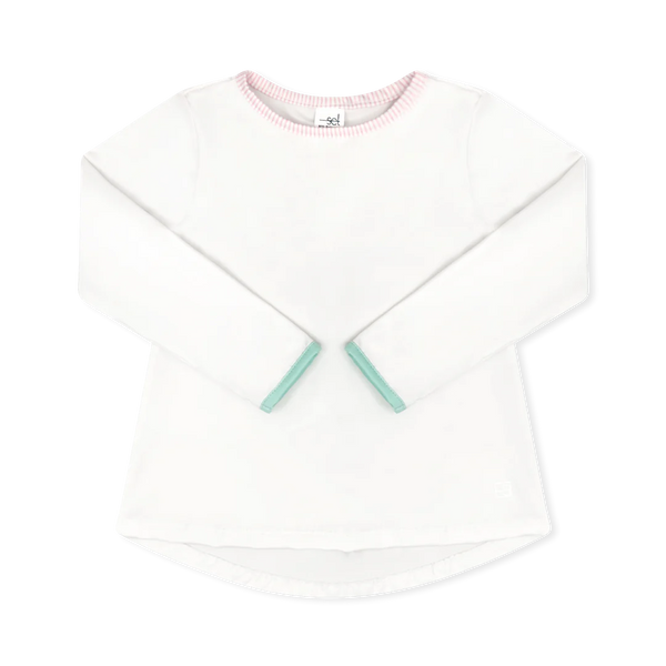 Taylor T LS Coconut/Cotton Candy/Cool Mint