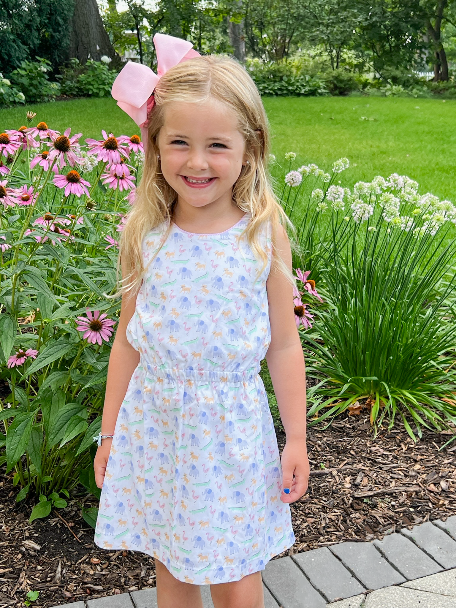 Pre-Order Zoo-pendous Kristin Knot Dress - Born Childrens Boutique