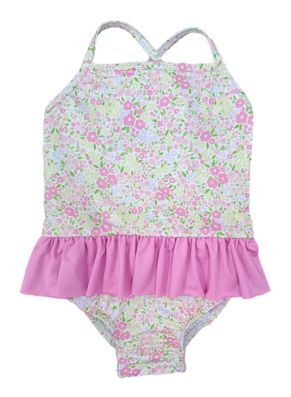 Pre-Order Fuchsia Floral Laney One-Piece Swim