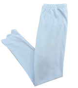 Pre-Order Scalloped Leggings, Light Blue