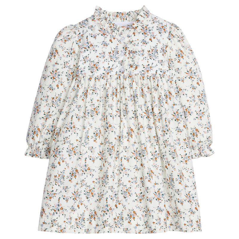 Long Sleeve Birdie Dress - Brownfield Floral