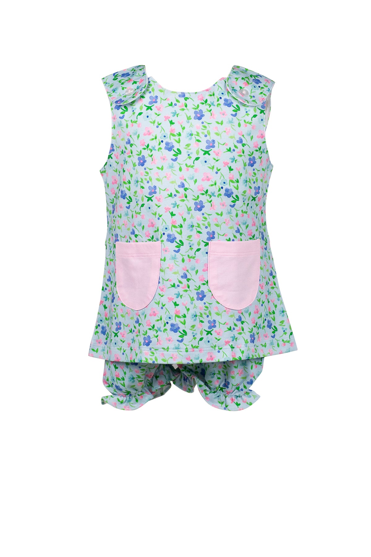 Morning Glory Bloomer Set - Born Childrens Boutique