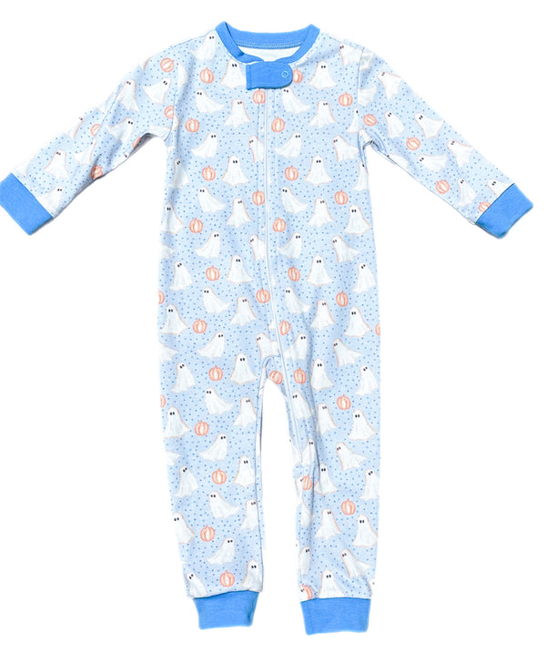 Pre-Order Boys Ghost 1pc Zip Up Jammies