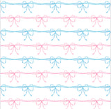 Pre-Order Sydney Pink and Blue Bow Sweatshirt