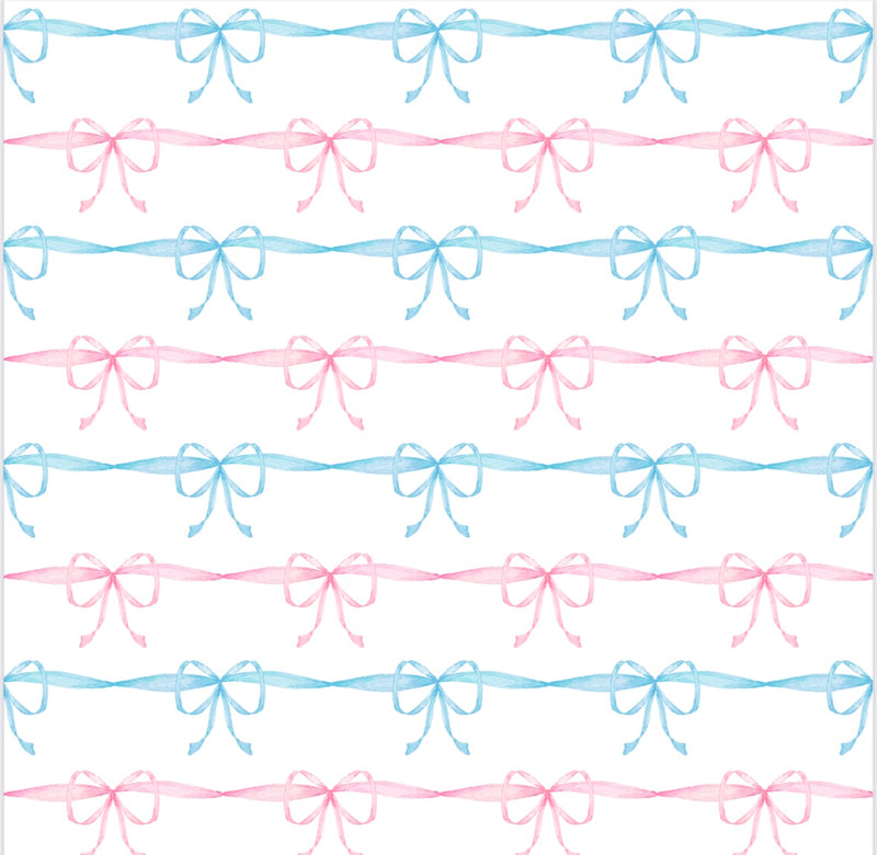 Pre-Order Sydney Pink and Blue Bow Sweatshirt