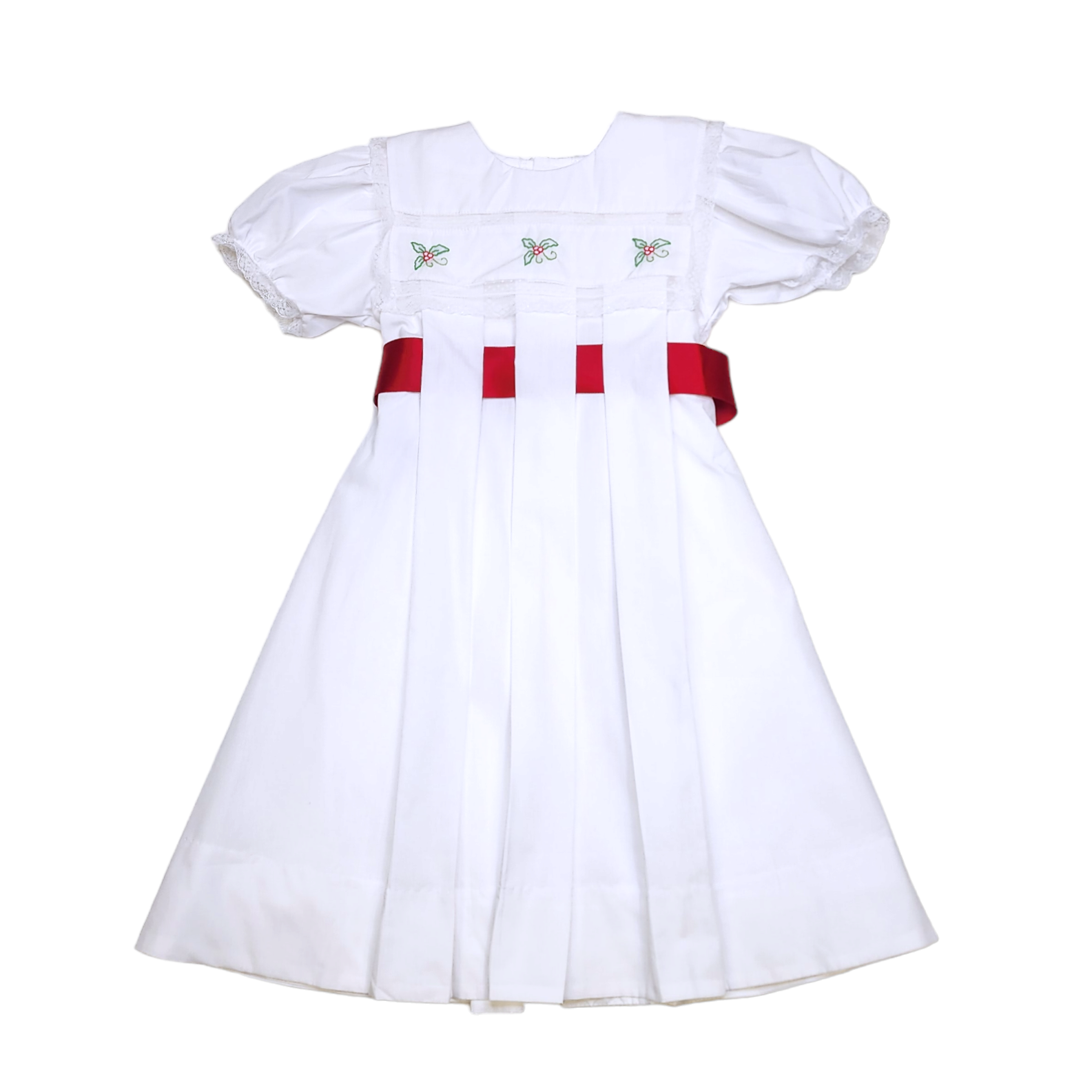 White Juliana Dress - Hollies - Born Childrens Boutique