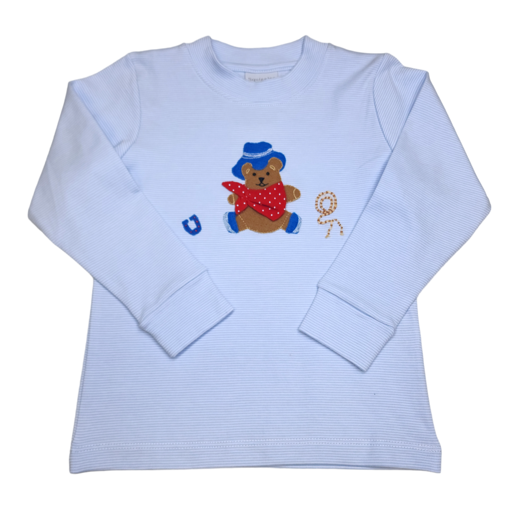 Cowboy Bear LS Shirt - Born Childrens Boutique