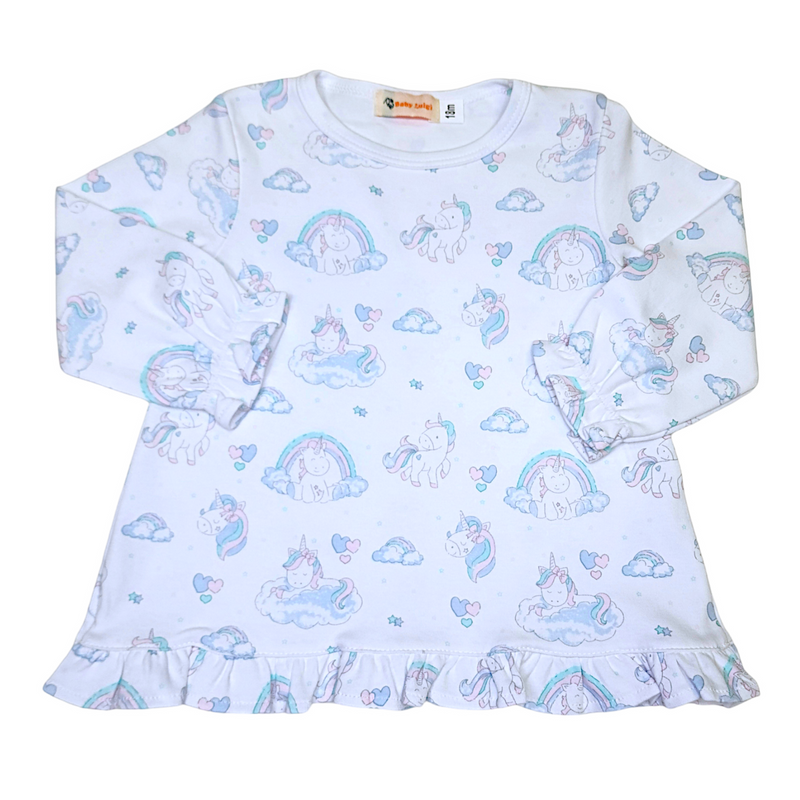 Unicorn Print Swing Top