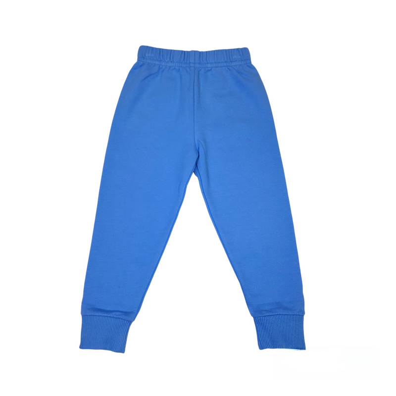 Fleece Solid Sweatpants Chambray