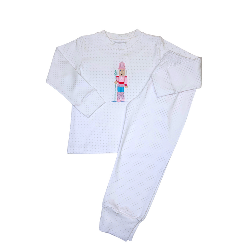 Pink Dot Pastel Nutcracker PJ