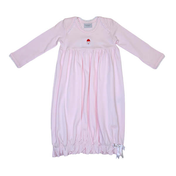 Mini Santa Face Gown Pink