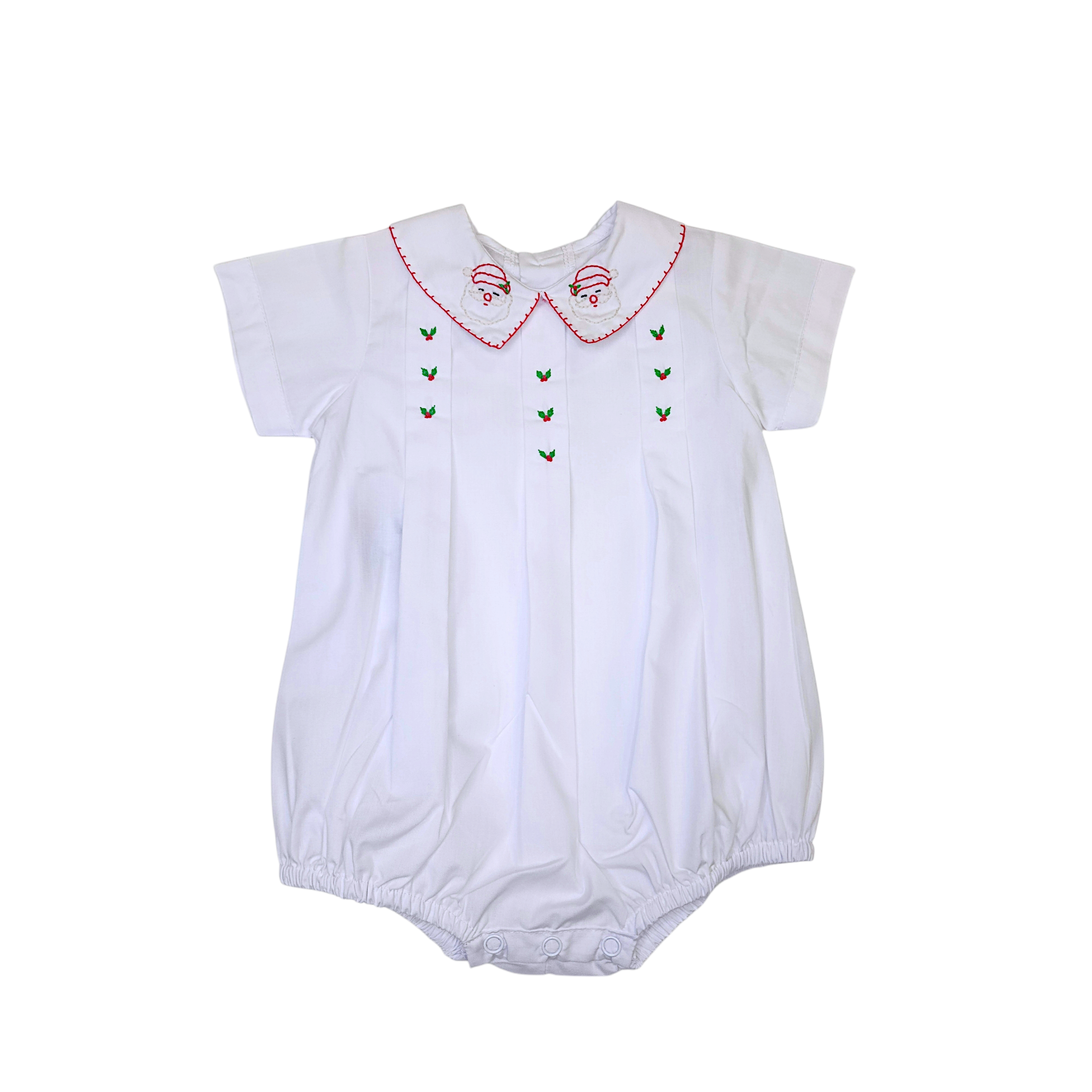 White Kay Boy Bubble - Born Childrens Boutique