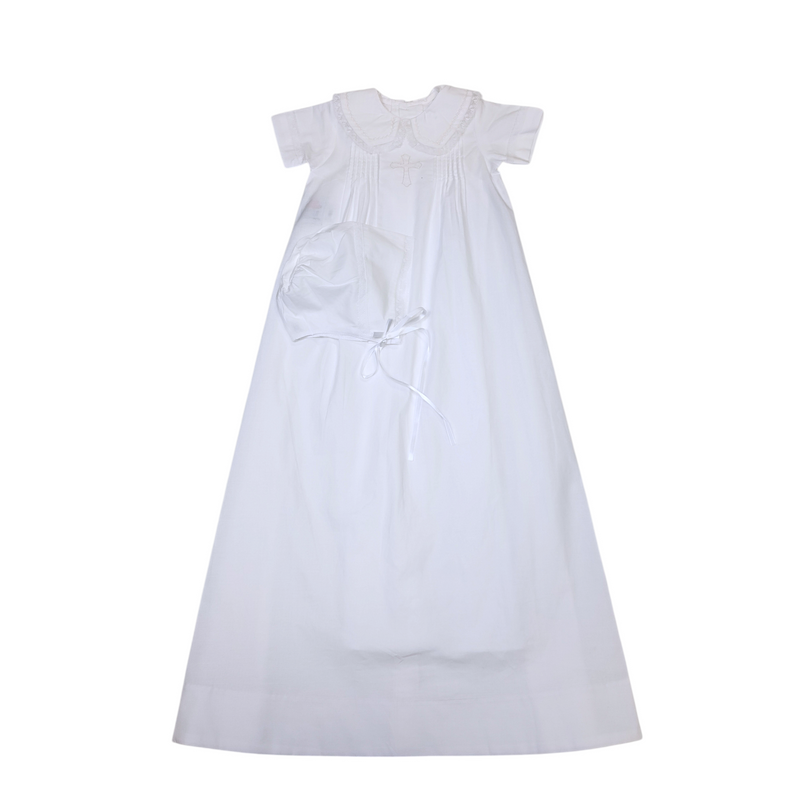 White Eastyn Christening Gown