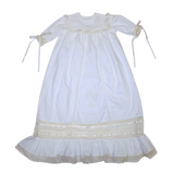 White Kennedy Christening Gown