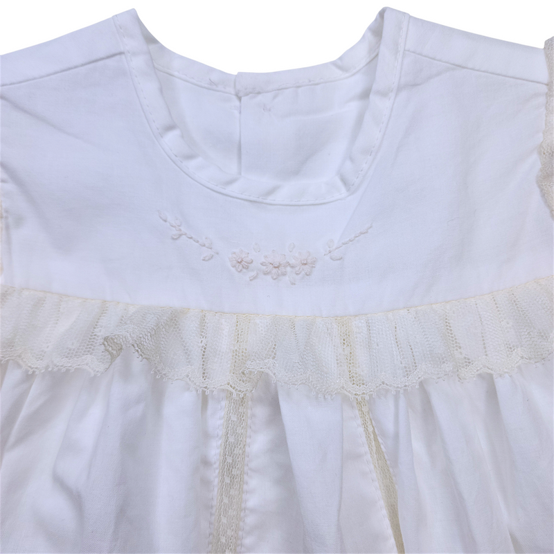 White Kennedy Christening Gown