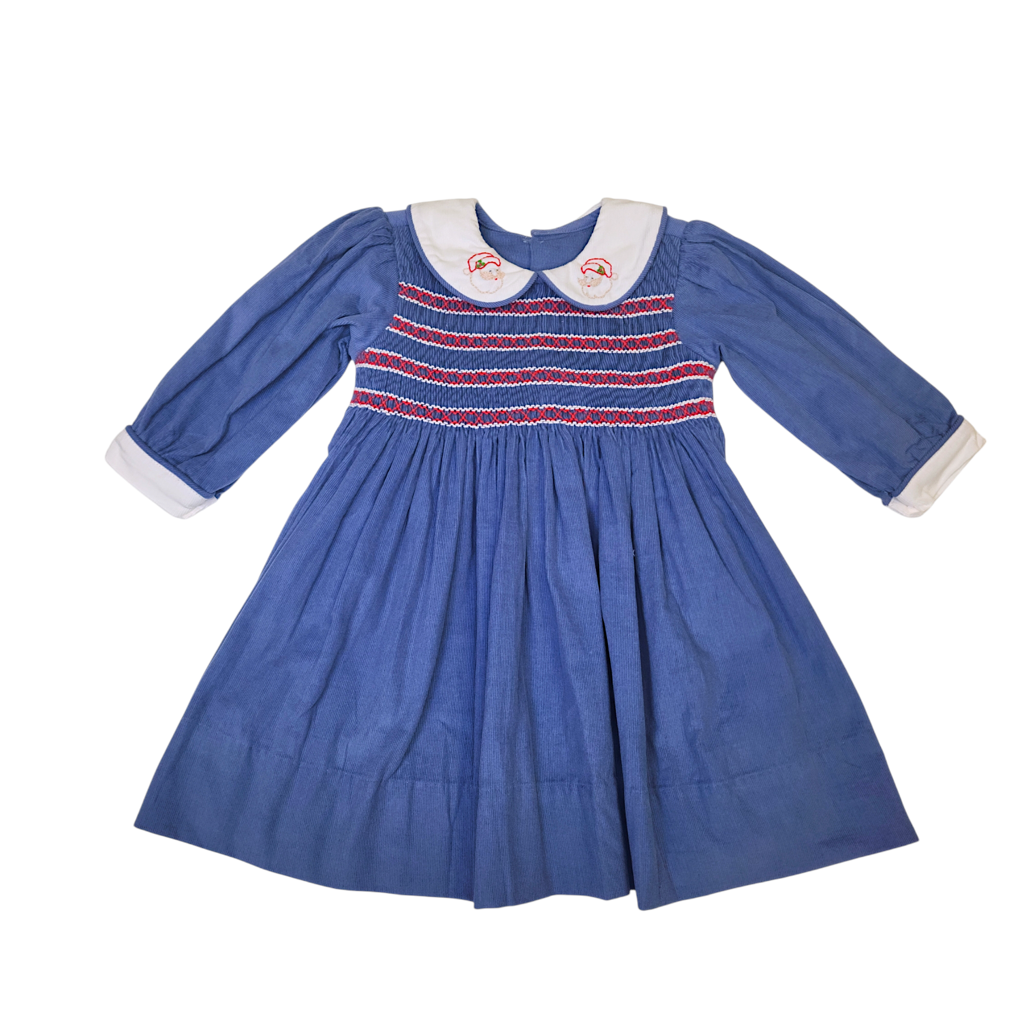 Royal Blue Georgia Dress - Born Childrens Boutique