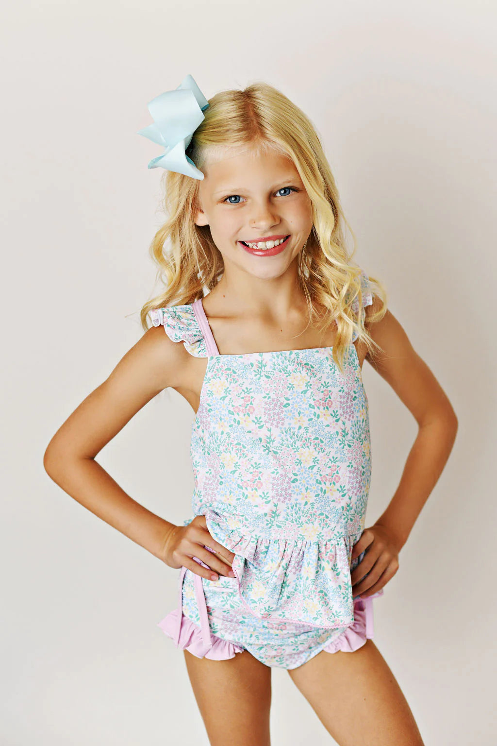 Ditsy Floral Tunic Swimmy - Born Childrens Boutique