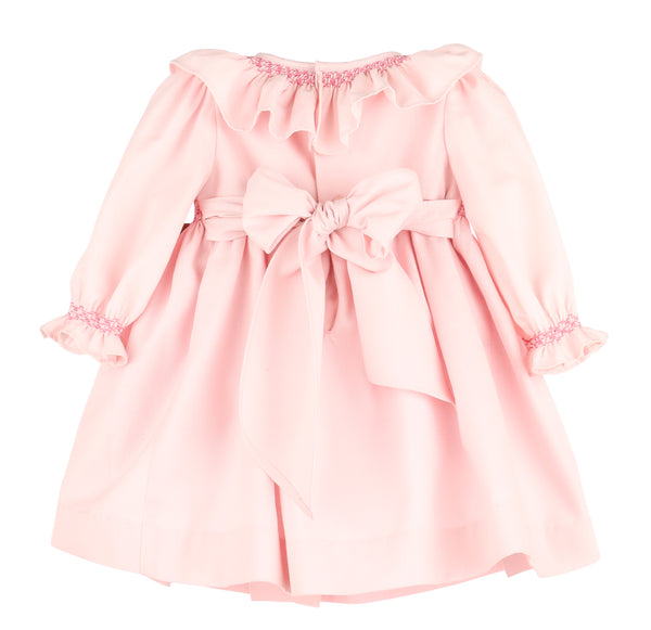 Cozy Club Smocked Dress, Pink