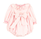 Cozy Club Smocked Bubble, Pink