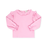 Evelyn Blouse LS - Pembroke Pink