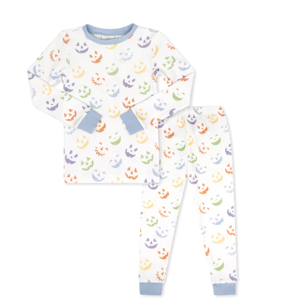 Sweet Pea PJ Set - Peek-a-BOO/Blue