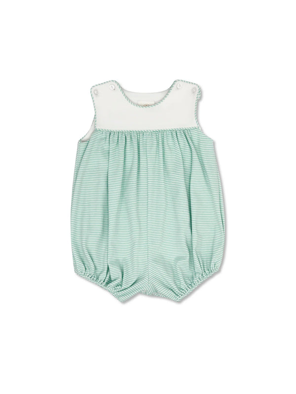 Pre-Order Charming Bubble, Memphis Aqua Stripe