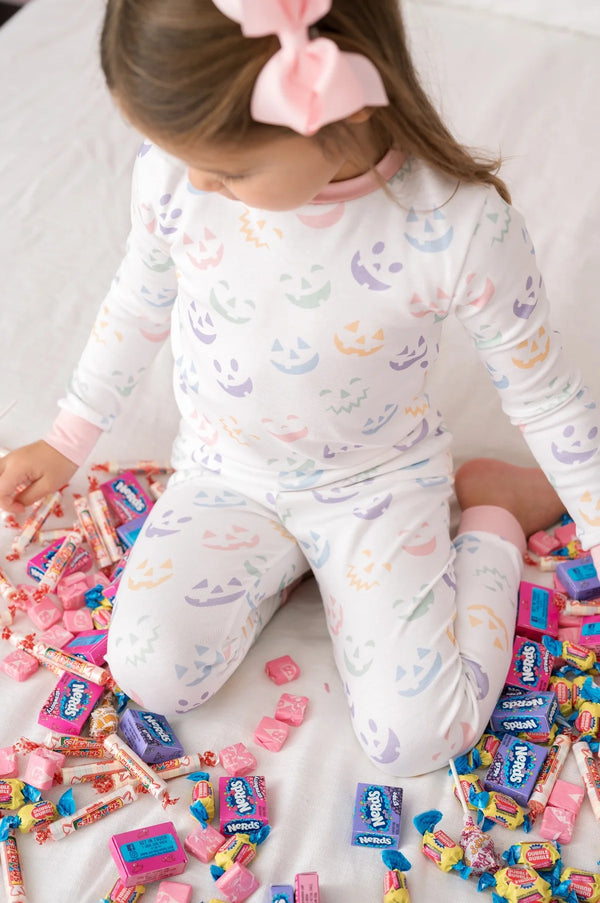 Sweet Pea PJ Set - Peek-a-BOO/Pink