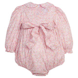 Smocked Charlotte Bubble - Oakleigh Floral