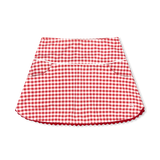 Tiffany Skort - Candy Apple Red Gingham