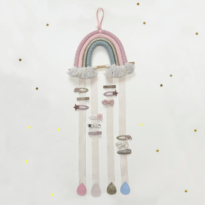 Rainbow Drops Clip Hanger - Born Childrens Boutique